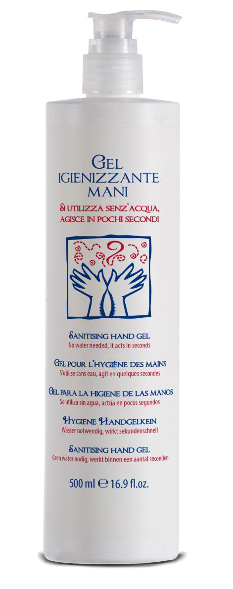 500ml Hand-Desinfektionsgel inkl. Spenderpumpe